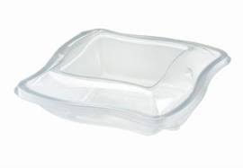 750ML OVAL CLEAR SALAD LID | Kingsbury